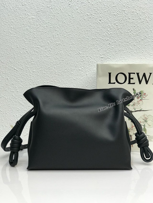 Loewe專櫃2022新款小牛皮肩背女包 羅意威Flamenco clutch系列升級版福袋大號 10856 lyw1151